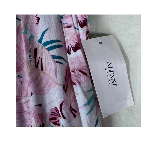 Alfani Intimates Essentials Multi Tropical Lounge Sleep Pants Medium NEW NWT - Picture 4 of 6
